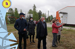 Глава Октябрьского района Анна Куташова с рабочим визитом посетила сельские поселения Малый Атлым и Карымкары