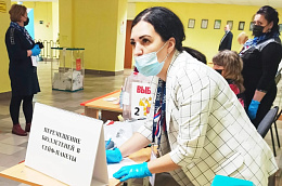 Общественные наблюдатели Октябрьского района делятся своими впечатлениями о ходе голосования