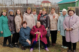 Ветераны Великой Отечественной войны из Приобья передали добрые пожелания участникам спецоперации на передовую