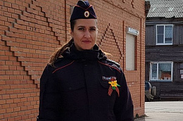 #НаСтражеДетства: капитан полиции Любовь Бутенко – старший инспектор ПДН ОМВД России по Октябрьскому району