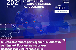 В Югре стартовала регистрация кандидатов от «Единой России» на участие в предварительном голосовании