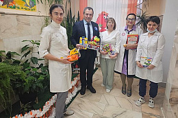 Награда за храбрость: юные пациенты больниц района получат подарки