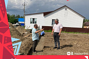 В Сергино продолжается строительство жилья для переселения граждан из аварийного жилфонда