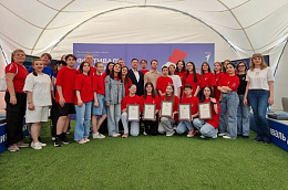 Школьники Октябрьского района присоединились к Фестивалю Движения Первых