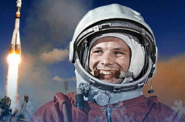 Поздравление главы Октябрьского района Сергея Заплатина с Днем космонавтики