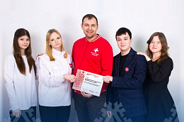 Волонтеры-медики Октябрьского района празднуют четырехлетие со дня основания движения