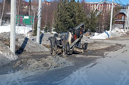 В Октябрьском продолжается масштабное строительство сетей водоснабжения