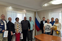 Глава района Сергей Владимирович Заплатин с рабочим визитом посетил села Шеркалы и Перегребное