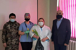 Жители Октябрьского района с размахом отпраздновали Международный женский день